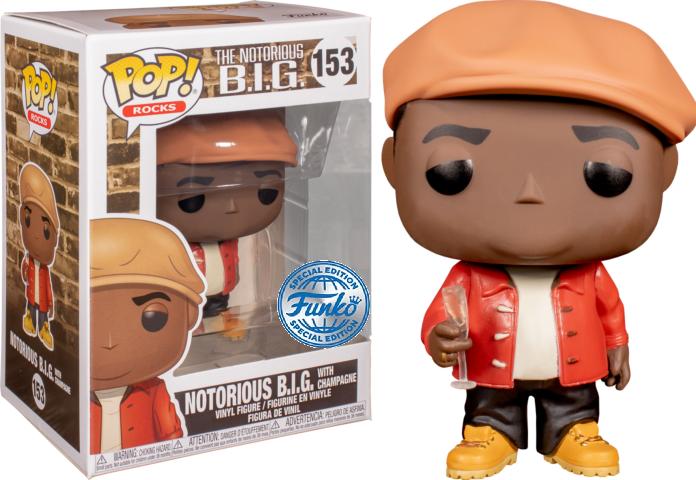 Produktbild Funko Pop Rap Notorious BIG Big Poppa Limitierte Auflage