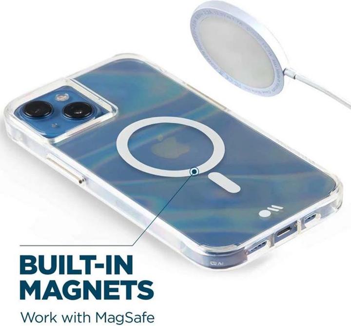 Actual product image Case-Mate Soap Bubble MagSafe - Case iPhone 14 Plus (Iridescent) (Apple iPhone 14 Plus)