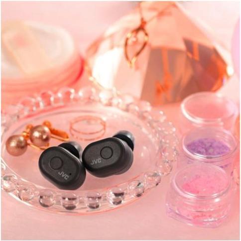 Actual product image JVC HA-A10T True Wireless IE Headphones charcoal black (4 h, Wireless)