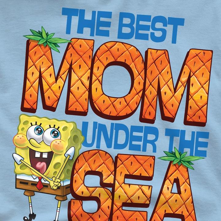 Produktbild Spongebob Squarepants Best Mom Under The Sea TShirt Muttertag (M)
