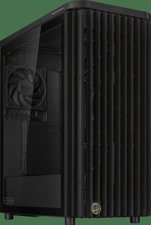 Produktbild ASUS Case PROART PA401 WOOD TG PWM BLACK (ATX)