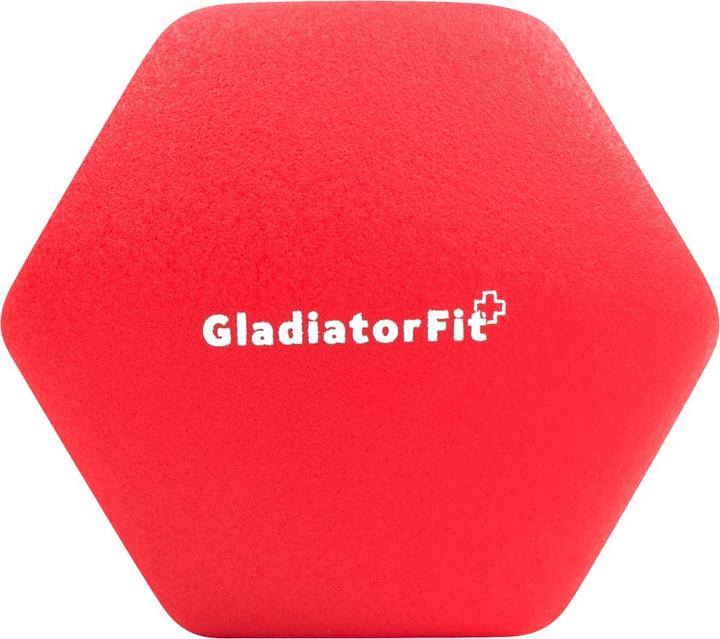 Produktbild Gladiatorfit Neopren-Hanteln (2 x 2 kg)