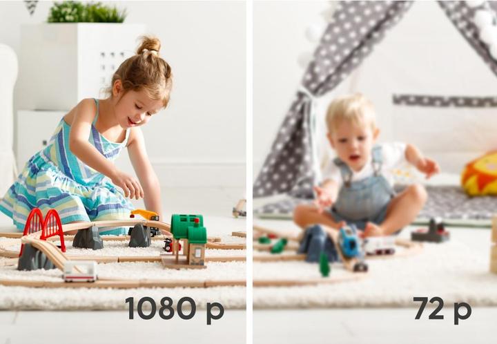 Actual product image Hama Smart surveillance camera, WLAN, indoor, night vision, motion sensor, 1080p (1920 x 1080 Pixels)