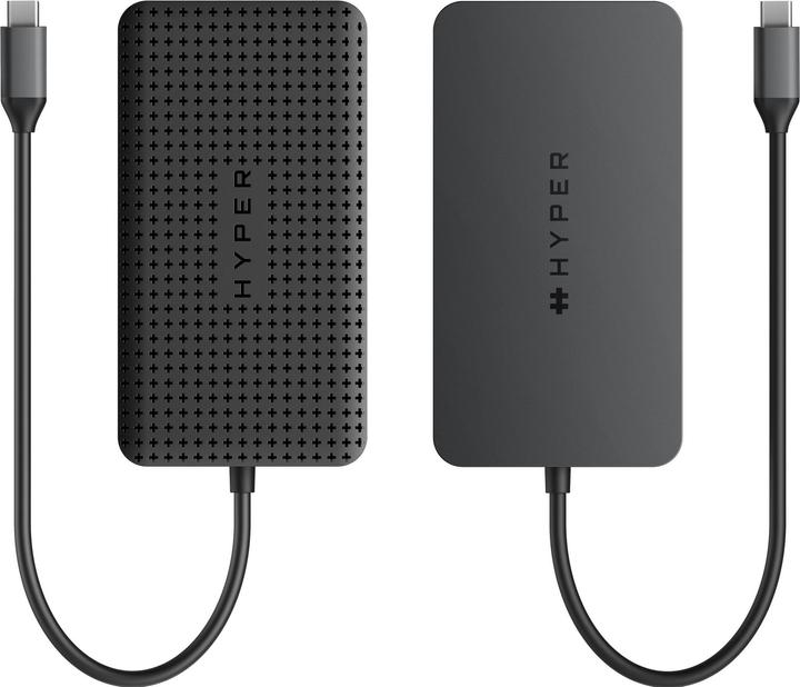 Actual product image Hyper Drive Universal USB-C 7-in1 Dual HDMI Mobile Dock (USB-C, 7 Ports)