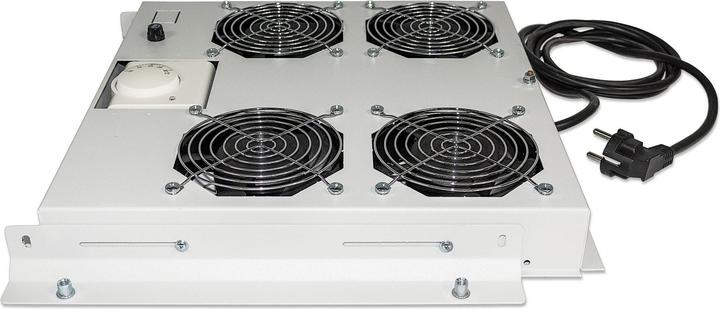 Image du produit Intellinet Compartiment pour ventilateur de rack (220/240 V) avec thermostat (4 ventilateurs)