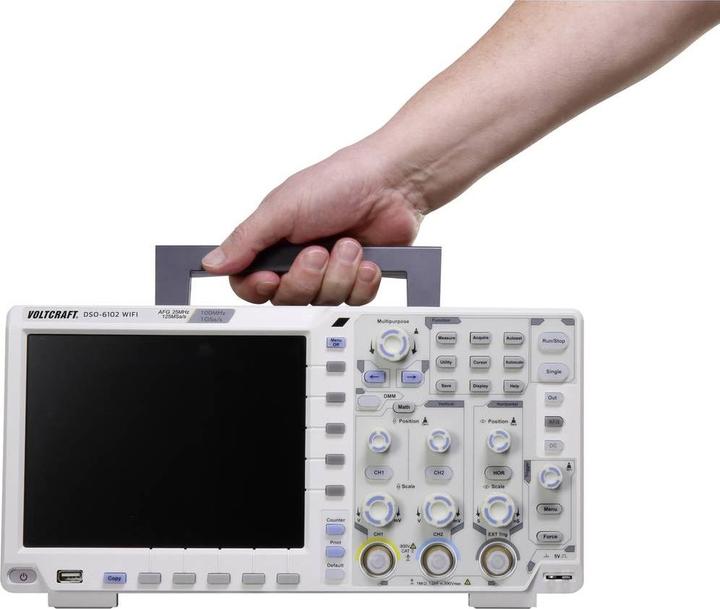 Produktbild Voltcraft Digitales Speicheroszilloskop DSO-6102 WIFI (CAT II)