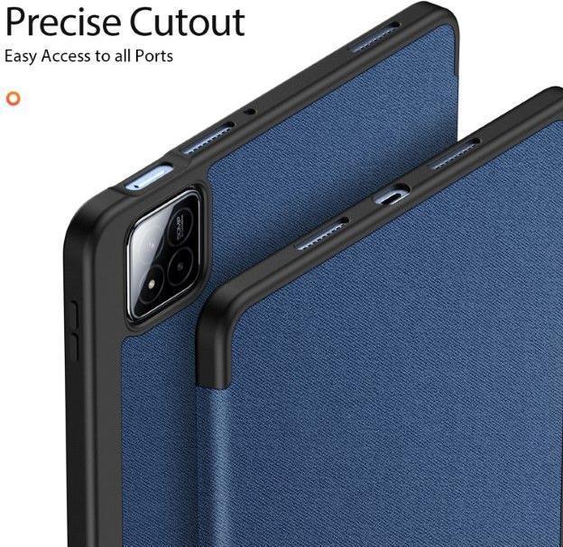 Image du produit Dux Ducis Book case Xiaomi Redmi Pad 7/7 Pro Domo Series Tri-fold Stand PU Leather Tablet Cover Blue (Xiaomi Pad 7 Pro, Xiaomi Pad 7)