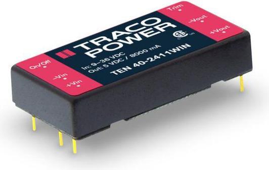 Produktbild TracoPower DC/DC-Wandler 9... 36V 24V 1.67A 40W