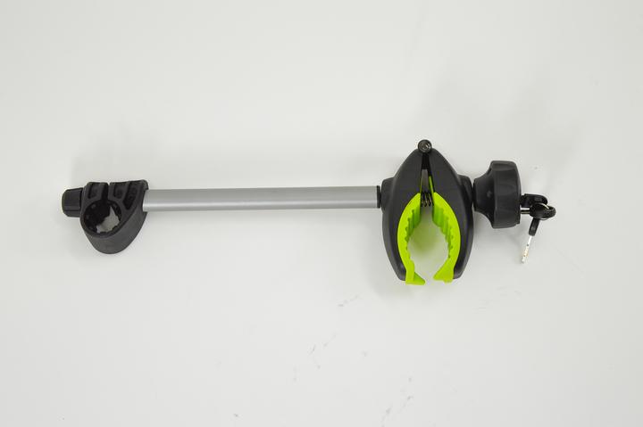 Actual product image BuzzRack Bras moyen avec pince et lock pour porte-vélo (Black)