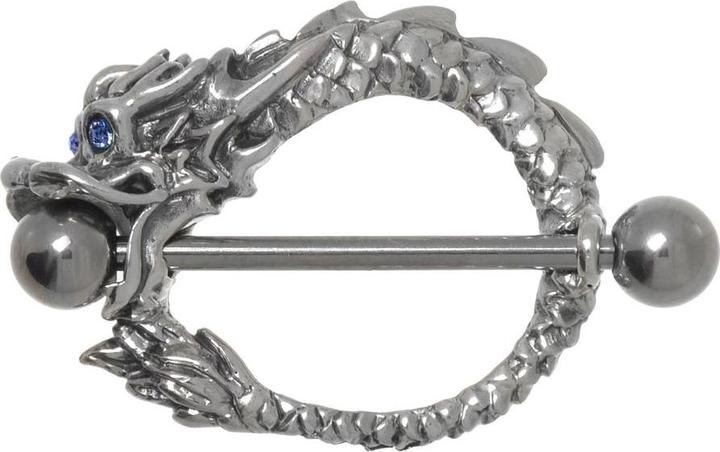 Immagine prodotto Bijouteria Piercing petto (Acciaio chirurgico 316L, Vetro (di orologio), Argento 925)