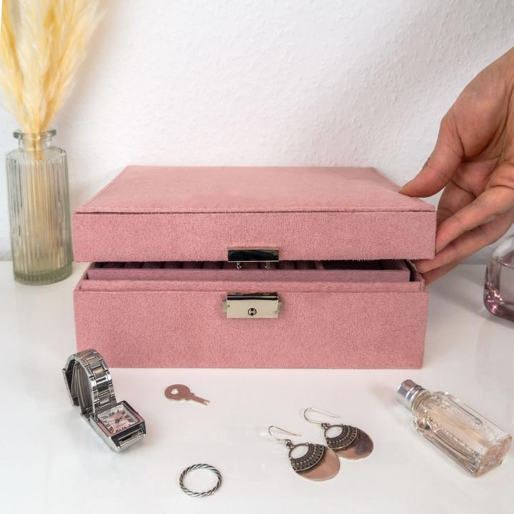 Produktbild Intirilife Schmuckschatulle in Rosa