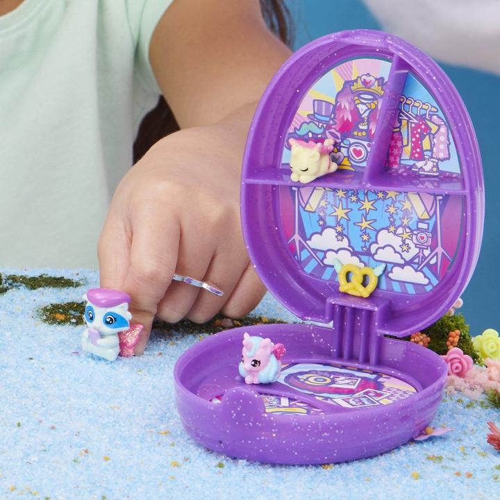 Produktbild Hatchimals Rainbowcation Playdate Pack, Spiel-Schatulle mit 4 CollEGGtibles-Figuren und 2 Zubehörtei