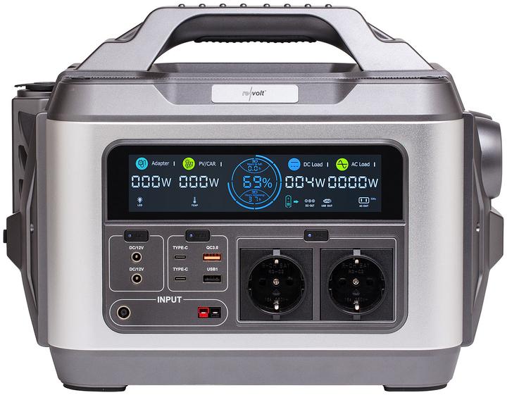 Image du produit Revolt Station d'alimentation & générateur solaire de 1120 Wh (1.12 Wh, 14.50 kg)