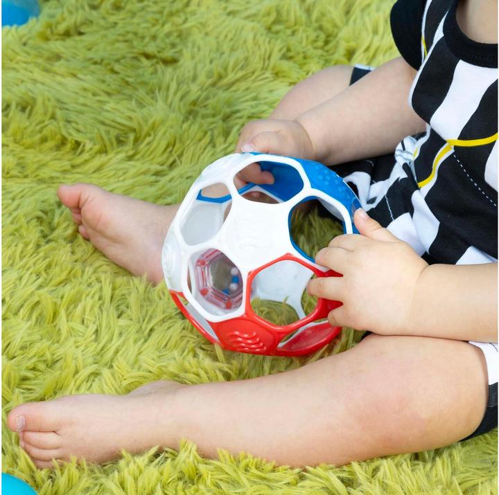 Actual product image Oball Soccer - red/white/blue