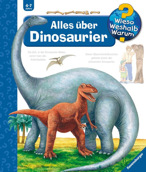 Ravensburger Alles über Dinosaurier (Deutsch, Patricia Mennen, Hans Schellenberger, 2014)