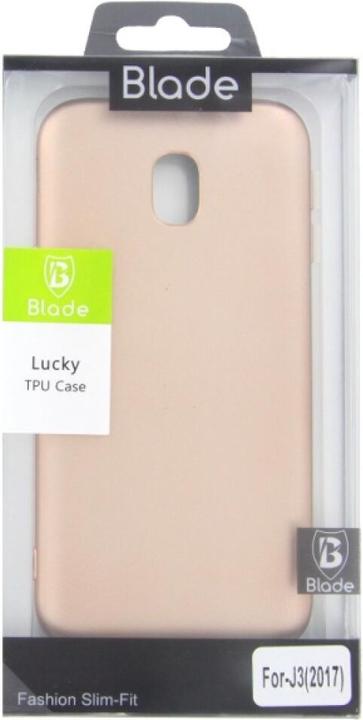 Immagine prodotto Blade Custodia Lucky TPU per Samsung Galaxy J3 2017 oro (Samsung Galaxy J3 (2017))
