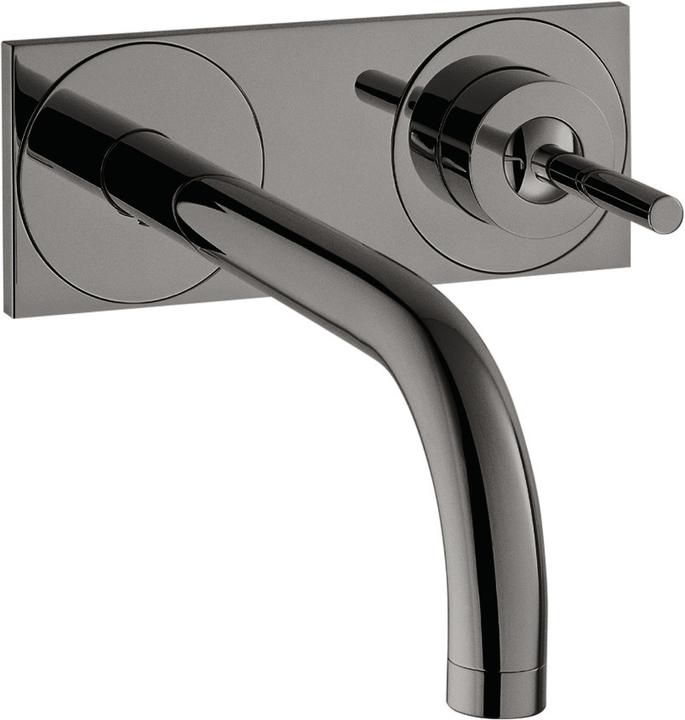 Actual product image Axor Uno single-lever washbasin mixer flush-mounted, plate for wall mounting, projection 2