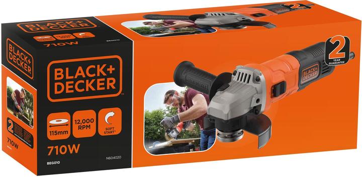 Produktbild Black & Decker BEG010 Winkelschleifer 12000 RPM (115 mm)