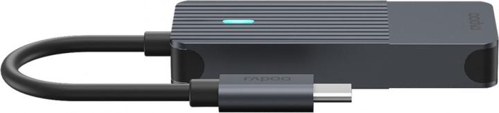 Immagine prodotto Rapoo Hub USB-C, da USB-C a USB-C, grigio (USB-C, 4 Porti)