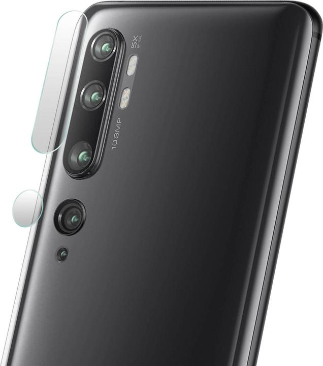 Actual product image Imak Protective film, rear camera film, camera protection (2 Piece, Mi Note 10 Pro)
