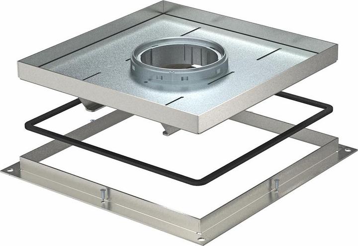 Actual product image OBO Bettermann OBO RKF2 SL2 V2 20 Heavy-duty frame cassette f. tube 283x28