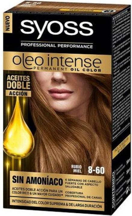 Image du produit Syoss OLIO INTENSE encre sin amoniaco #8.60-rubio miel 5 pz (8-60)
