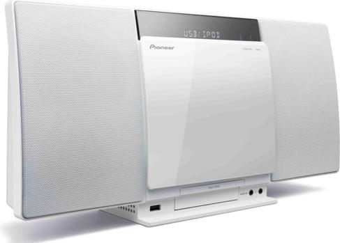 Produktbild Pioneer X-SMC00DAB-W, Mikrosystem, DAB, CD, iPod-Dock (Netzbetrieb)
