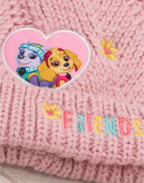 Actual product image Paw Patrol Friends hat and glove set (One size)