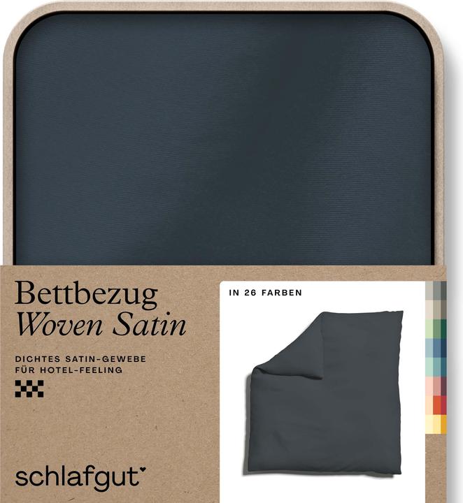 Actual product image schlafgut Woven Satin (Duvet cover, 240 x 220 cm)