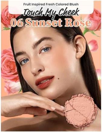 Actual product image Milk Touch Touch my cheek 06 sunset rose (Sunset Rose)
