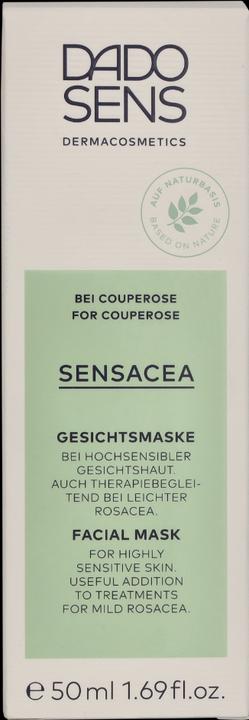 Actual product image Dado Sens SENSACEA Face Mask - Couperose, Rosacea & Slightly Reddened Skin (50 ml)