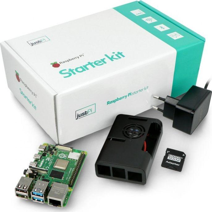 Image du produit Justpi 4 Modèle B Kit de démarrage 4 Go de RAM (RPI-15064)