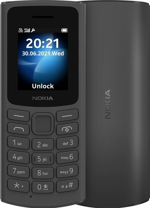 Actual product image Nokia 105 4G (1.80", 4G)