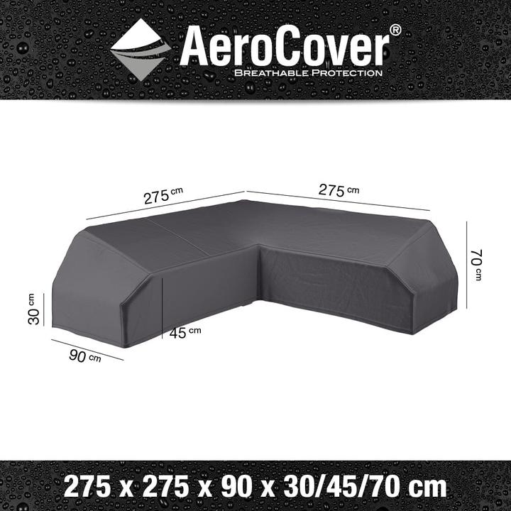 Actual product image AeroCover Corner lounge cover