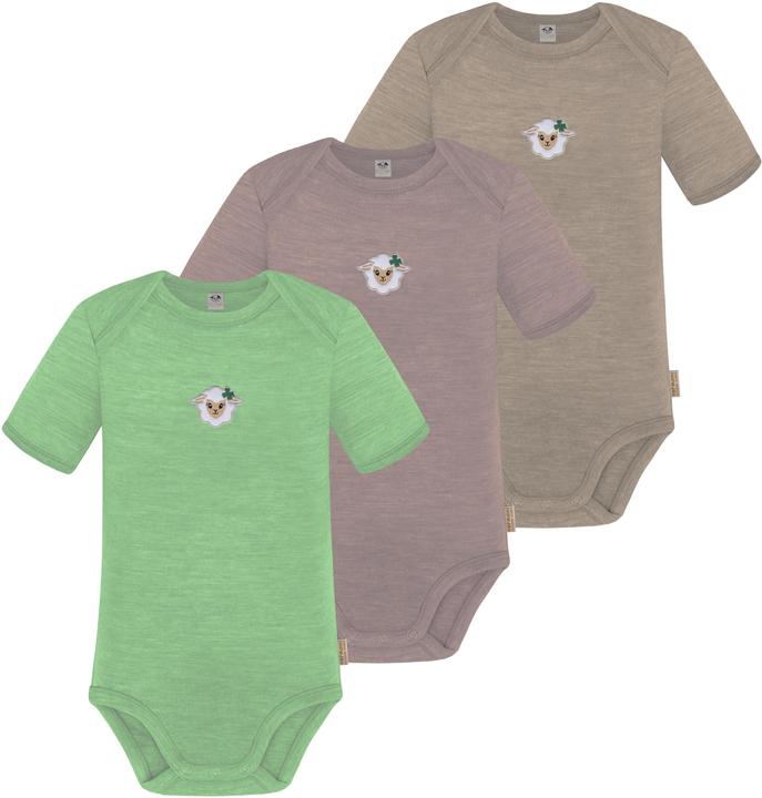 Beige, Rosa, Verde