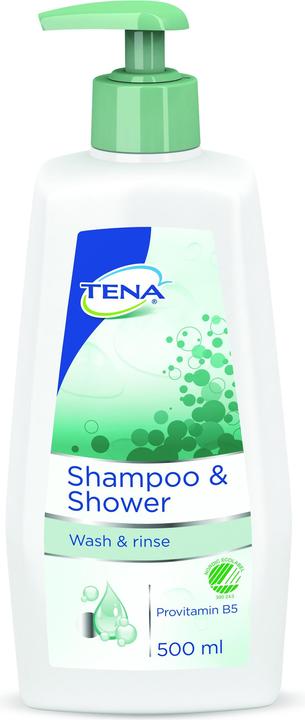 Tena Shampoo & Shower (500 ml, Flüssiges Shampoo)