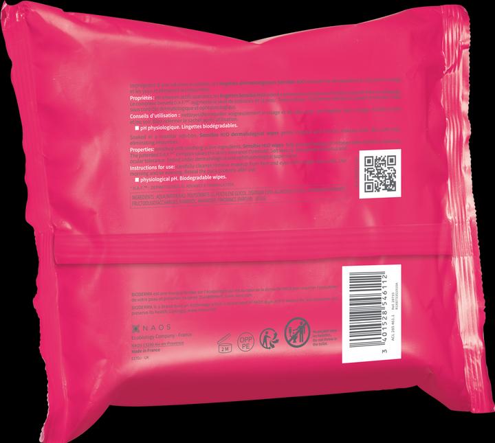 Image du produit Bioderma Sensibio (Créaline) Lingettes H2O (Chiffons de nettoyage)