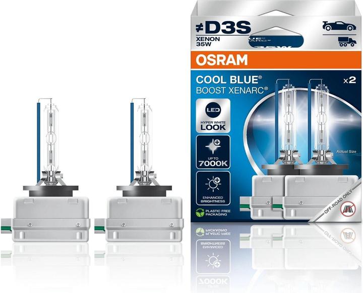 Produktbild Osram D3S Cool Blue Boost 7000K Duo (D3S)
