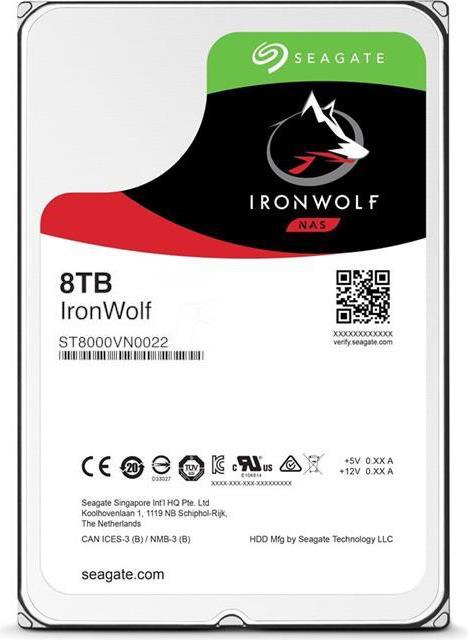 Produktbild Seagate IronWolf (8 TB, 3.5")