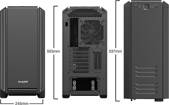 Produktbild be quiet! Silent Base 601 (mATX, Mini-ITX, ATX, E-ATX)