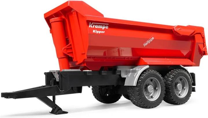 Actual product image Bruder Krampe tandem tipping trailer