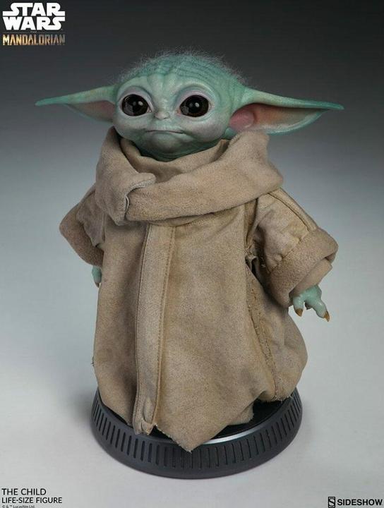 Actual product image Sideshow The Mandalorian: The Child