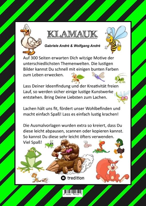 Produktbild Mega Malbuch - 300 Seiten Klamauk - Witzig Tolle Ausmahlmotive - Lustige Themen - Tiere - Menschen -