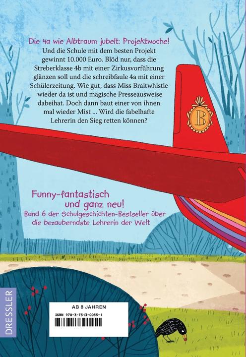 Produktbild Miss Braitwhistle 6. Miss Braitwhistle startet durch (Deutsch, Sabine Ludwig, 2022)