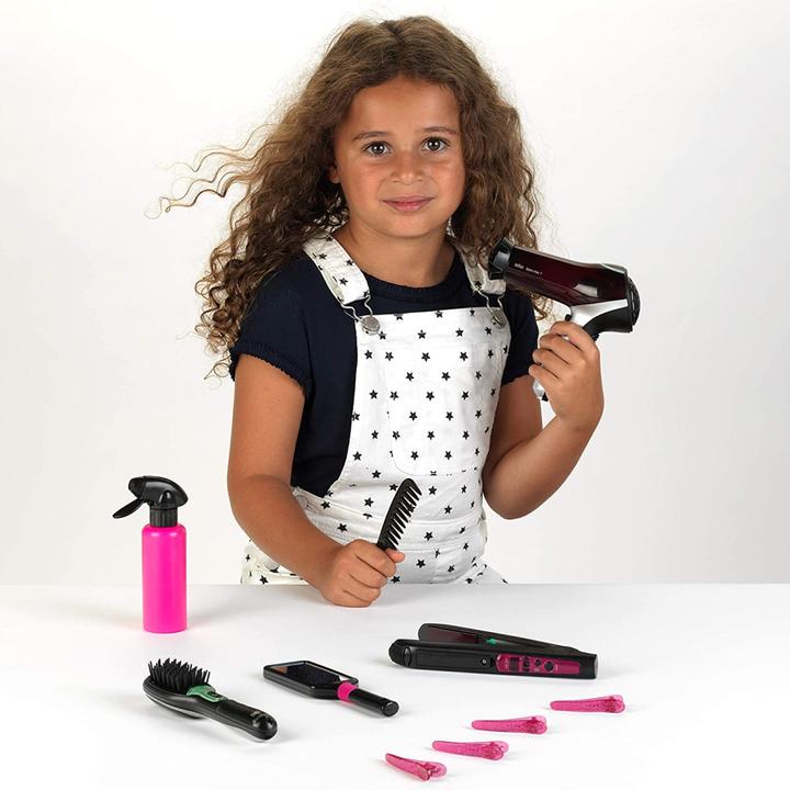 Actual product image Theo Klein Hairdressing set brown Mega Set