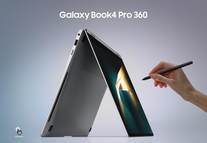 Actual product image Samsung Galaxy Book4 Pro 360 (16", Intel Core Ultra 7 155H, 32 GB, 1000 GB, DE)