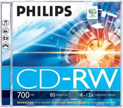Image du produit Philips 8710101710242 CD-RW vierge 700 Mo (1 x)