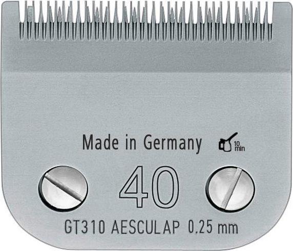 Produktbild Kerbl GT326 SnapOn Aesculap Scherköpfe, 15 Scherkopf, 1.2mm Schnittlänge, 50 Stück (Hund)
