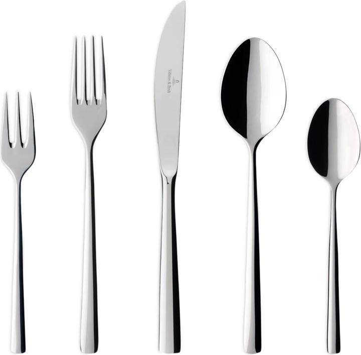 Villeroy & Boch Tafelbesteck 30tlg. Piemont (30 Stück, Besteck Set)