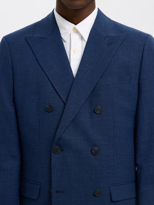 Actual product image Selected Homme Slim Fit Zweireihiger Blazer (56)
